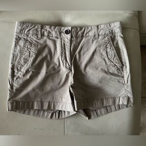 Boden Purple and Tan Shorts
